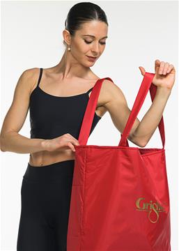 ND0201 Large tote bag with side zip pocket