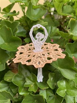 EVA Embroidered ballerina - souvenir, 9,5 cm